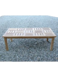 Basketweave Rectangular Table, Large -Garden Supplies Sales 2024 36351 002v 1