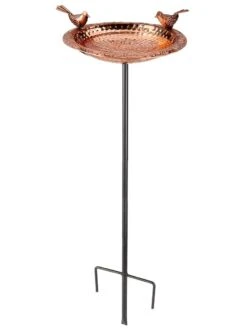 Pure Copper Bird Bath With Two Copper Birds And Multipronged Garden Pole 10 Pure Copper Bird Bath With Two Copper Birds And Multipronged Garden Pole -Garden Supplies Sales 2024 3 4 crop 8613378 06v