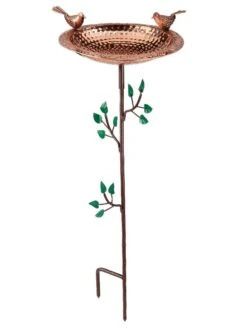 Pure Copper Bird Bath With Two Copper Birds And Tree Multipronged Garden Pole 10 Pure Copper Bird Bath With Two Copper Birds And Tree Multipronged Garden Pole -Garden Supplies Sales 2024 3 4 crop 8613379 04v