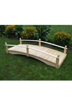 Acorn Garden Bridge Unfinished 4' X 10' -Garden Supplies Sales 2024 3 4 crop 8613403 01V 4