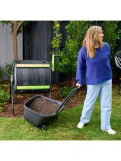 Maze 48 Gallon Compost Tumbler With Cart -Garden Supplies Sales 2024 3 4 crop 8613576 03V