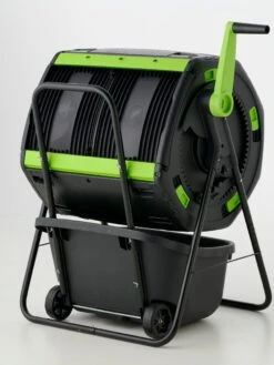 Maze 48 Gallon Compost Tumbler With Cart -Garden Supplies Sales 2024 3 4 crop 8613576 05V
