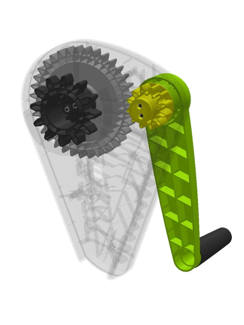 Maze Easy Turn Kit For 65 Gallon Compost Tumbler 2 Maze Easy Turn Kit For 65 Gallon Compost Tumbler - Image 2