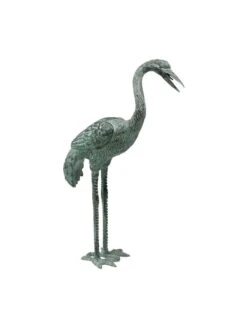 Bronze Crane Statues, Small -Garden Supplies Sales 2024 8589916 001v