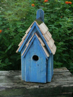 Heartwood Bluebird Manor Bird House -Garden Supplies Sales 2024 8591068bl 03v 1 heartwood bluebird manor bird house blue