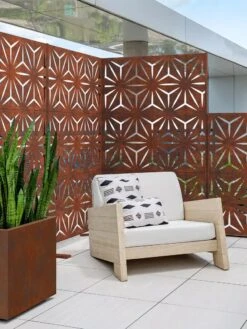Veradek 3-Panel Privacy Screen Set, Star 9 Veradek 3-Panel Privacy Screen Set, Star -Garden Supplies Sales 2024 8599205 05V tif