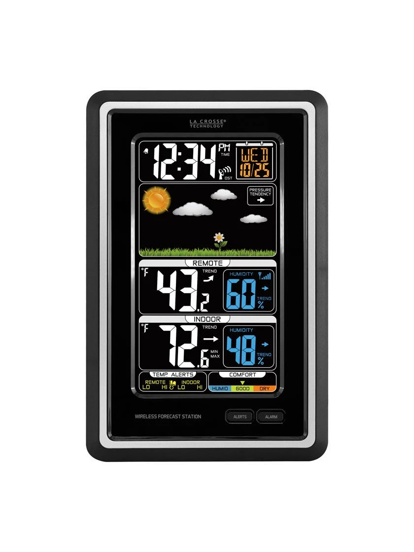 La Crosse Wireless Vertical Color Forecast Station 4 La Crosse Wireless Vertical Color Forecast Station - Image 4