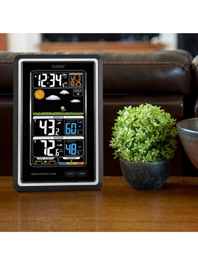 La Crosse Wireless Vertical Color Forecast Station 3 La Crosse Wireless Vertical Color Forecast Station - Image 3