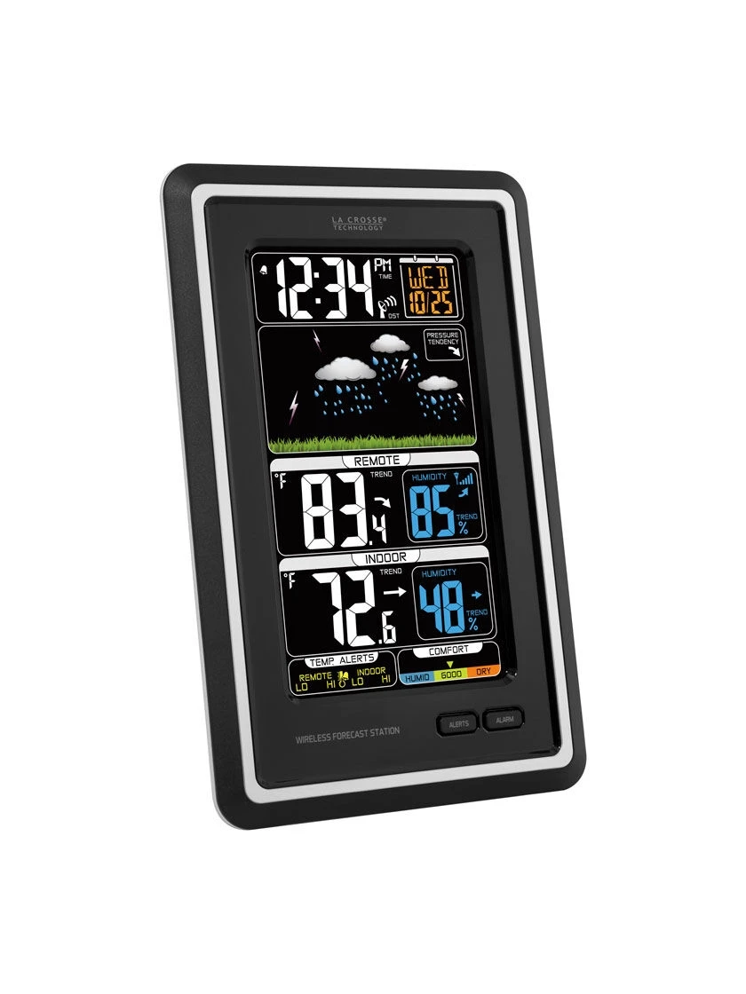 La Crosse Wireless Vertical Color Forecast Station 1 La Crosse Wireless Vertical Color Forecast Station