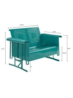 Crosley Bates Loveseat Glider 10 Crosley Bates Loveseat Glider -Garden Supplies Sales 2024 8599629 02v