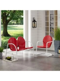 Crosley Griffith Loveseat & Chair Outdoor Seating Set -Garden Supplies Sales 2024 8599634 03v