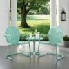 Crosley Griffith Two Chairs & Side Table Outdoor Seating Set