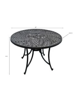 Crosley Sedona Cast Aluminum Dining Table 11 Crosley Sedona Cast Aluminum Dining Table -Garden Supplies Sales 2024 8599662 01v