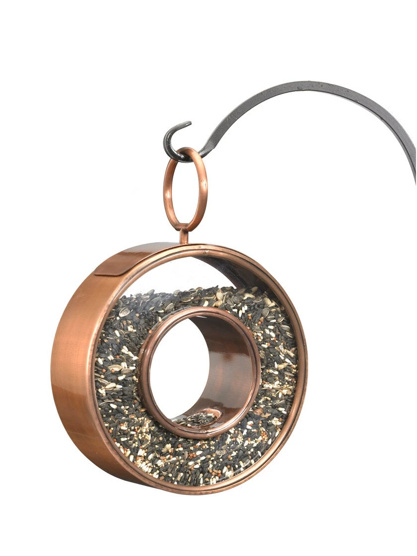 Fly-Thru™ Bird Feeder With Copper Finish 2 Fly-Thru™ Bird Feeder With Copper Finish - Image 2