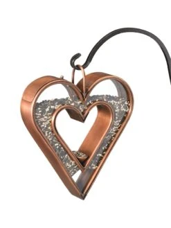 Fly-Thru™ Bird Feeder With Copper Finish 11 Fly-Thru™ Bird Feeder With Copper Finish -Garden Supplies Sales 2024 8600193 05v fly thru bird feeder with copper finish heart
