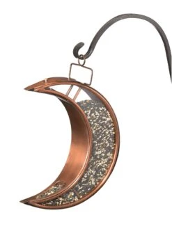 Crescent Moon Bird Feeder With Copper Finish 5 Crescent Moon Bird Feeder With Copper Finish -Garden Supplies Sales 2024 8600194 02v