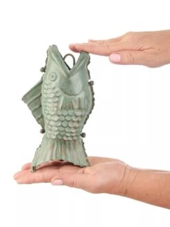 Fish Pure Copper Rain Chain, 8.5' -Garden Supplies Sales 2024 8600209 06V tif