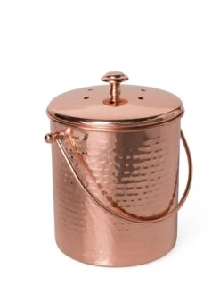 Hammered Copper Compost Pail -Garden Supplies Sales 2024 8600224 19320 tif