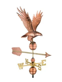 Freedom Eagle Copper Weathervane -Garden Supplies Sales 2024 8600277 03v