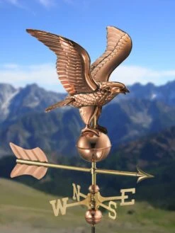 Eagle Garden Copper Weathervane With Pole -Garden Supplies Sales 2024 8600278 05v