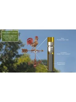 Bantam Rooster Copper Weathervane -Garden Supplies Sales 2024 8600280 07v