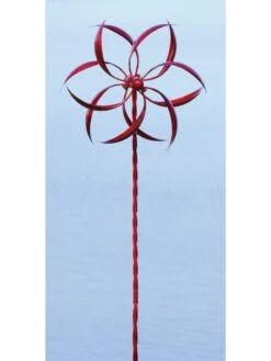 Feather Staked Wind Spinner, 15" -Garden Supplies Sales 2024 8600479 02v feather staked wind spinner 15 inch red