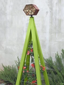 Bee Bungalow + Akoris Garden Tuteur Jr. 13 Bee Bungalow + Akoris Garden Tuteur Jr. -Garden Supplies Sales 2024 8600532 05v bee bungalow akoris garden tuteur leaf green