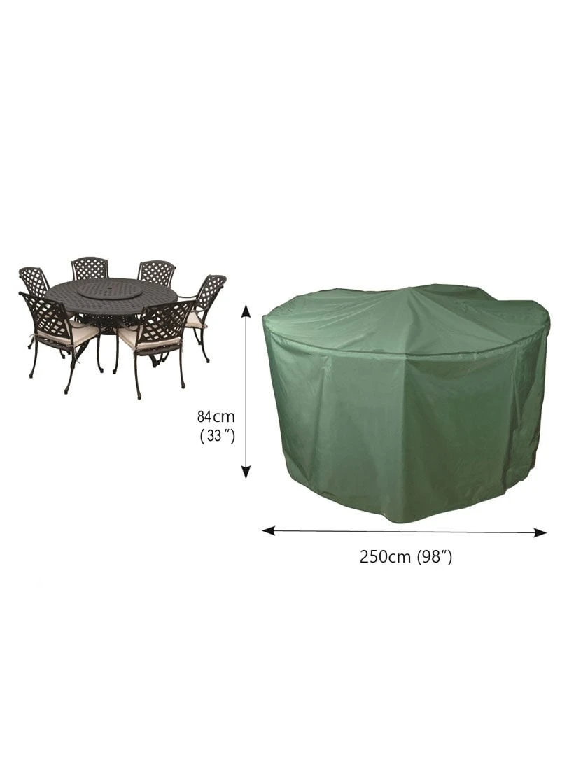 Bosmere Patio Set Waterproof Round Cover, 98" 2 Bosmere Patio Set Waterproof Round Cover, 98" - Image 2