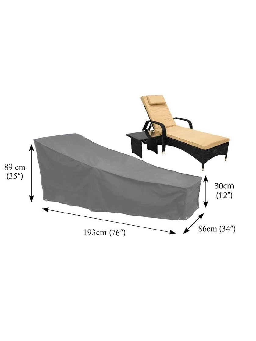 Bosmere Chaise Lounge Waterproof Chair Cover 3 Bosmere Chaise Lounge Waterproof Chair Cover - Image 3