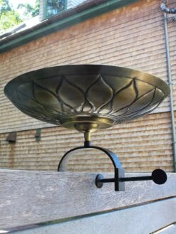 Achla Designs African Daisy Birdbath With Over-the-Rail Bracket -Garden Supplies Sales 2024 8609295 02v