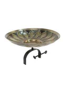Achla Designs African Daisy Birdbath With Over-the-Rail Bracket -Garden Supplies Sales 2024 8609295 04v