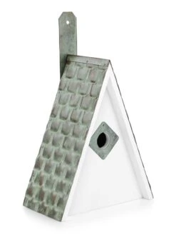 Swiss Chalet Bird House With Verdigris Copper Roof 5 Swiss Chalet Bird House With Verdigris Copper Roof -Garden Supplies Sales 2024 8609501 02v
