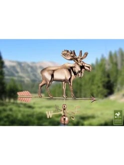 Moose With Arrow Weathervane -Garden Supplies Sales 2024 8610229 01v