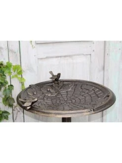Twin Bird Floral Motif Birdbath -Garden Supplies Sales 2024 8610558 01v