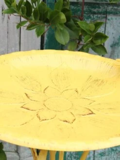 Vintage Floral Birdbath -Garden Supplies Sales 2024 8610559 02V JPG