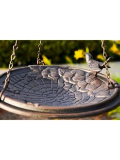 Floral Motif Hanging Birdbath -Garden Supplies Sales 2024 8610562 01v