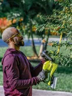 Sun Joe 24V-HT22-LTE 24-Volt ION+ Cordless Hedge Trimmer Kit | 22-Inch | W/ 2.0-Ah Battery And Charger -Garden Supplies Sales 2024 8610657 06v