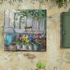 Pansy Basket Outdoor Wall Art