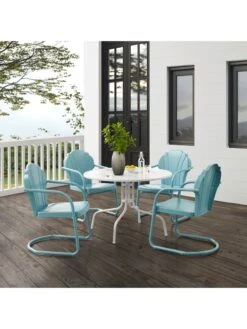 Crosley Tulip 5-piece Outdoor Dining Set -Garden Supplies Sales 2024 8611578 bl 01v