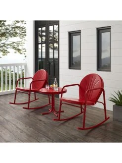 Crosley Griffith 3-piece Outdoor Rocking Chair Set -Garden Supplies Sales 2024 8611588 rd 14v