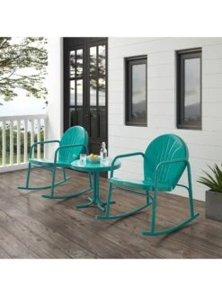 Crosley Griffith 3-piece Outdoor Rocking Chair Set -Garden Supplies Sales 2024 8611588 tu 24v