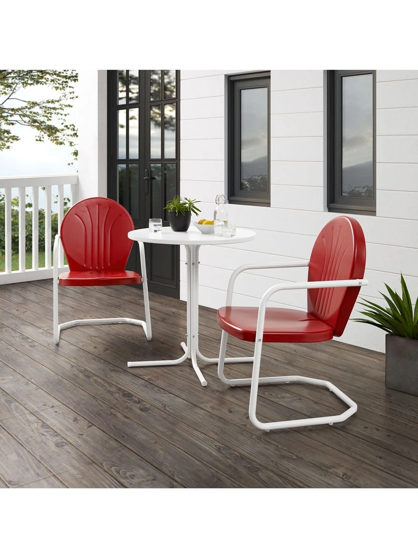 Crosley Griffith 3-piece Outdoor Bistro Set 6 Crosley Griffith 3-piece Outdoor Bistro Set - Image 6