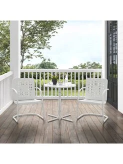 Crosley Bates 3-piece Outdoor Bistro Set -Garden Supplies Sales 2024 8611590 wt 20v
