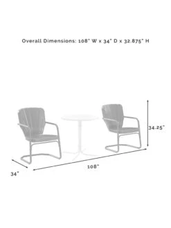 Crosley Ridgeland 3-piece Outdoor Bistro Set 33 Crosley Ridgeland 3-piece Outdoor Bistro Set -Garden Supplies Sales 2024 8611594 09v