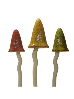 Potting Shed Tinkling Toadstool Sculptures, Set Of 3 -Garden Supplies Sales 2024 8611730 au 02v potting shed tinkling toadstool sculptures set of 3 autumn