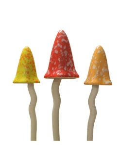 Potting Shed Tinkling Toadstool Sculptures, Set Of 3 -Garden Supplies Sales 2024 8611730 sum 04v potting shed tinkling toadstool sculptures set of 3 summer