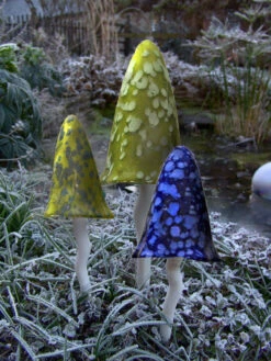 Potting Shed Tinkling Toadstool Sculptures, Set Of 3 -Garden Supplies Sales 2024 8611730 win 05v