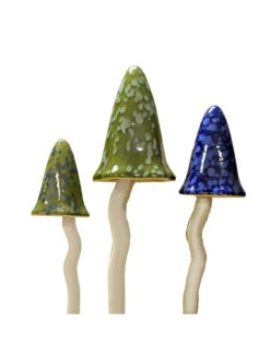 Potting Shed Tinkling Toadstool Sculptures, Set Of 3 -Garden Supplies Sales 2024 8611730 win 06v potting shed tinkling toadstool sculptures set of 3 winter