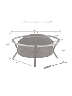 Crosley Yuma Firepit 10 Crosley Yuma Firepit -Garden Supplies Sales 2024 8611946 07v