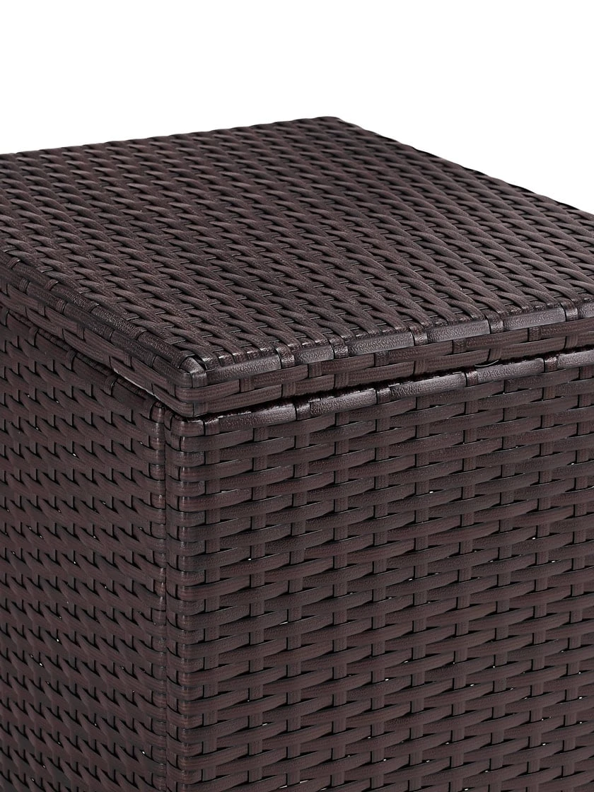 Crosley Palm Harbor Outdoor Wicker Rectangular Side Table 4 Crosley Palm Harbor Outdoor Wicker Rectangular Side Table - Image 4